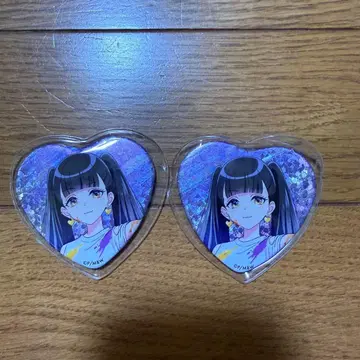 마에바시 위치즈 신사토 아즈 캔뱃지