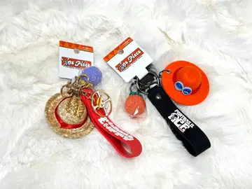 USJ 원피스 루피 에이스 모자 키체인 유니버셜