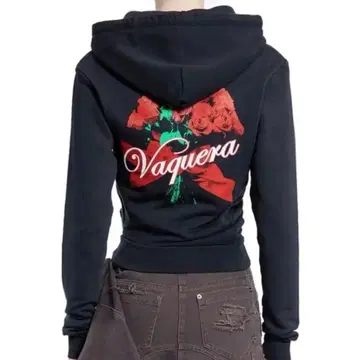 vaquera 꽃다발 후드티 y2k