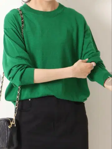 스픽 앤 스팬 워셔블 하이 게이지 니트 풀오버