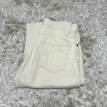 SeaRoomlynn 데미지 데님 화이트