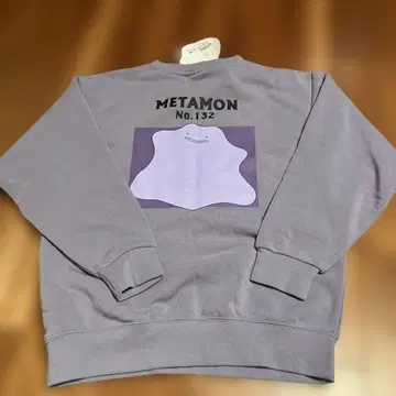 포켓몬 METAMON 맨투맨 S 사이즈