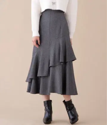 아지메 헤머 머메이드 스커트 질 바이 질 스튜어트 하이웨스트 스커트