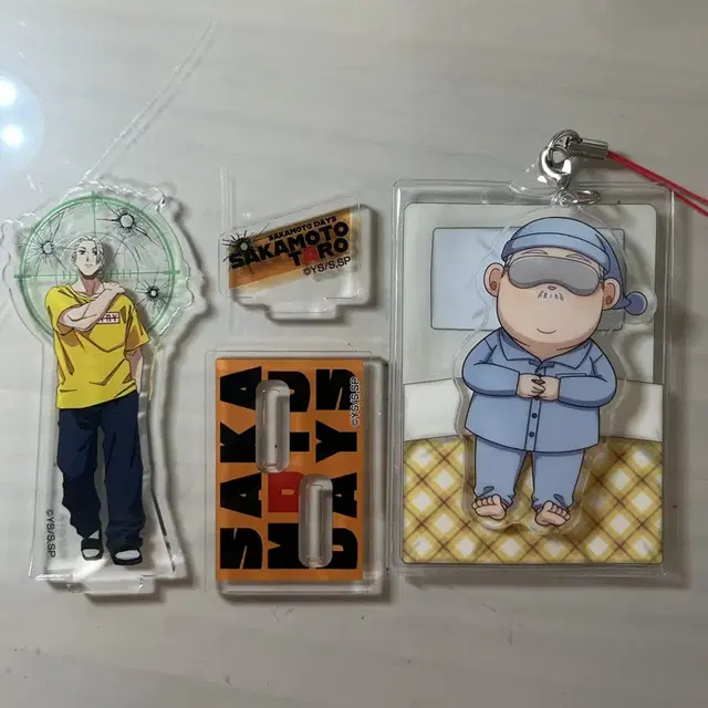 사카모토 데이즈 아크릴 스탠드 타로 뚱타로 키링