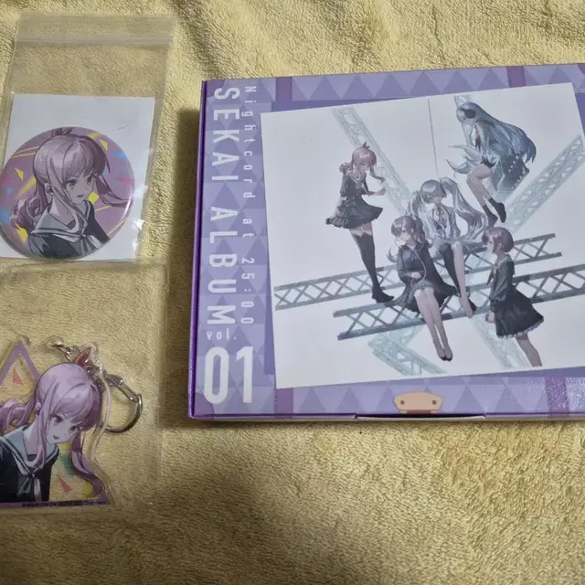 니고 앨범 프세카 프로세카 굿즈 미즈키 특전 카나데 마후유 에나 미