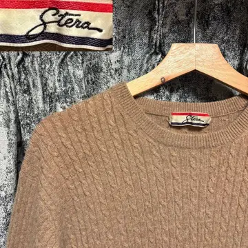 캐시미어 100% stena 베이지 니트 스웨터