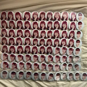 NiziU 니나 스테스테 캔뱃지 89개 묶음 판매 세트 사인 포함 있음