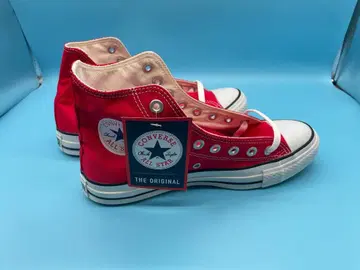 미사용 새상품 컨버스 올스타 하이컷 레드 25.0cm