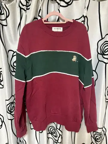 Lily Bear 리본 맨투맨 ( LILY BROWN )