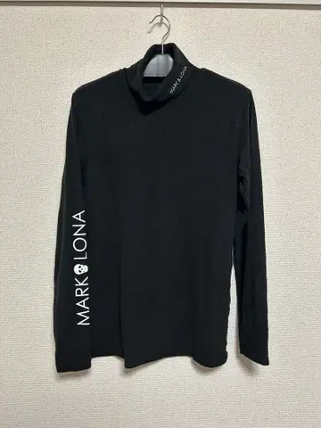 MARK & LONA 블랙 터틀넥 셔츠 사이즈 M