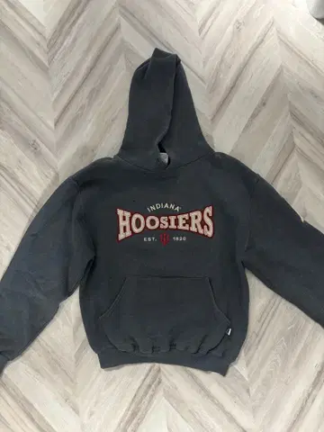 인디애나 후드티 그레이 Russell Athletic