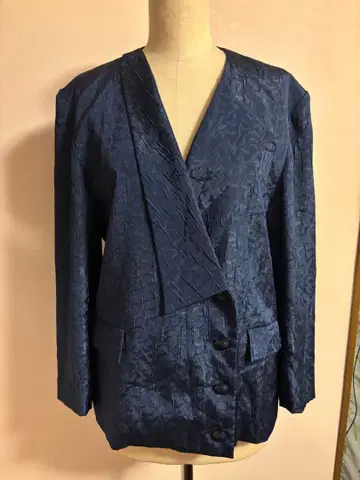 피에르 가르뎅 네이비 자켓 레트로