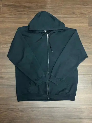 GILDAN 90s 지퍼 후디 후드티 XL 블랙