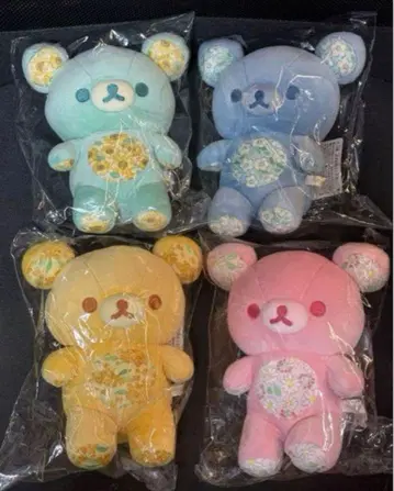 리락쿠마 긴자 한정판 GINZA 당신을 생각하는 포근한 4세트