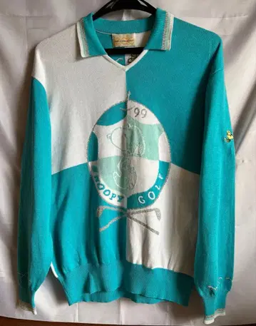 스누피 스웨터 니트 골프웨어