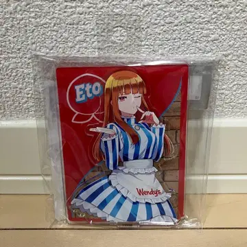 컬러풀 피치 웨디스 아크릴 스탠드 에토