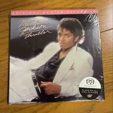 마이클 잭슨 Thriller SACD 호환 미개봉 새상품 한정판 넘버