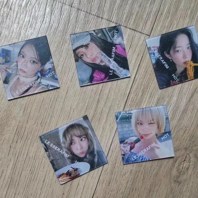 르세라핌 HOT 앨범 특전 마그넷 일괄
