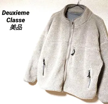 두지엠 클라세 더블 지퍼 보아 블루종 새상품급 보아 자켓 인기