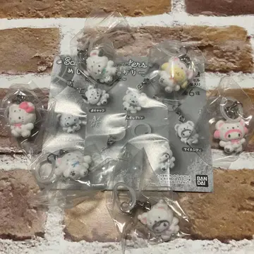 산리오 캐릭터즈*푹신푹신 스노우*표시 액세서리*컴플리트