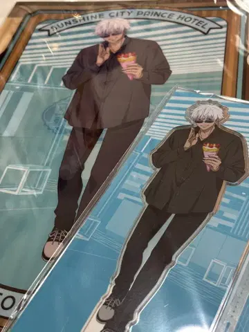 이케프리 주술회전 고죠 사토루 특전 파일 아크릴 스탠드