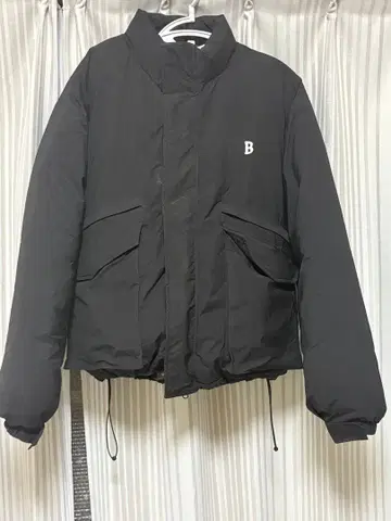 BONBON 블랙 다운 자켓 S