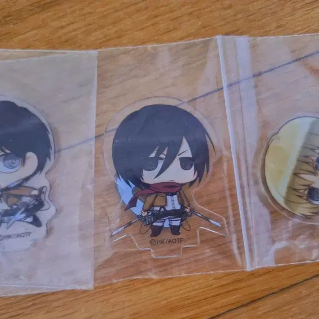 일괄)진격의거인 치비 sd 아크릴 스탠드 에렌 미카사 아르민