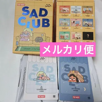 POPMART crybaby 크라이베이비 SAD CLUB