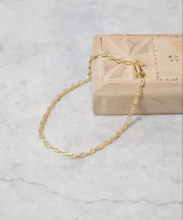 SENTI FINE MARINA CHAIN BRACELET 골드