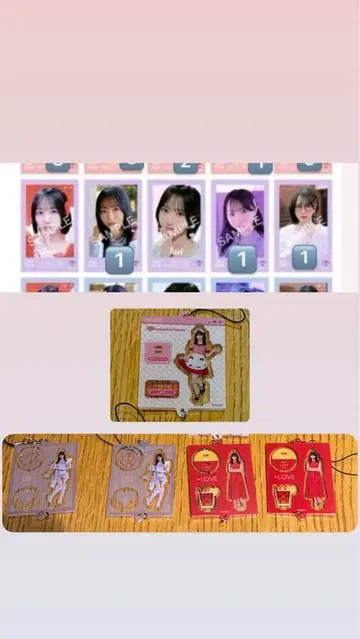 이코럽 노구치 이오리 미니 복권 미니 사진