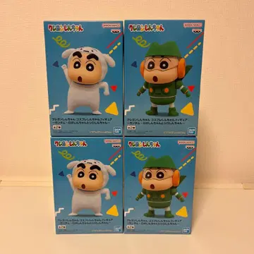 짱구는 못말려 코스프레 짱구 피규어 2종 4체 세트