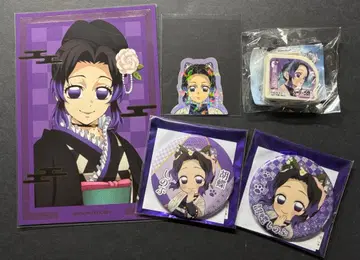 귀멸의 칼날 코쵸우 시노부 난자타운 캔뱃지 기둥전 스티커 연회