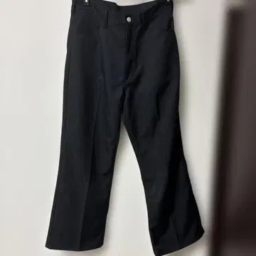 리 블랙 슬랙스 데님