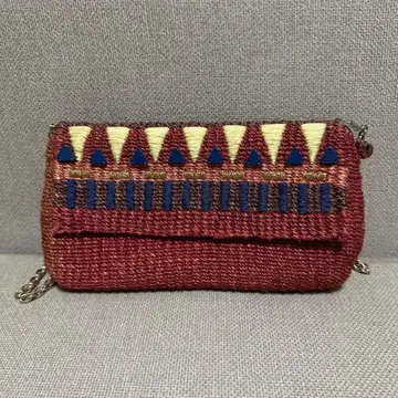 Agnes b. 기하학 패턴 숄더백