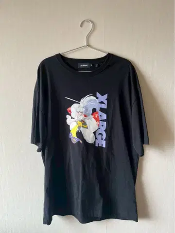 XLARGE 이누야샤 셋쇼마루 T셔츠 XL 블랙