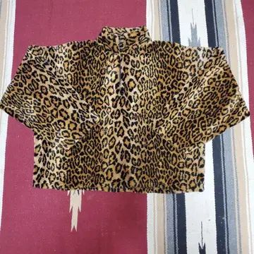 USA제 70s~90s SWEET HERB 애니멀 인조 모피 자켓