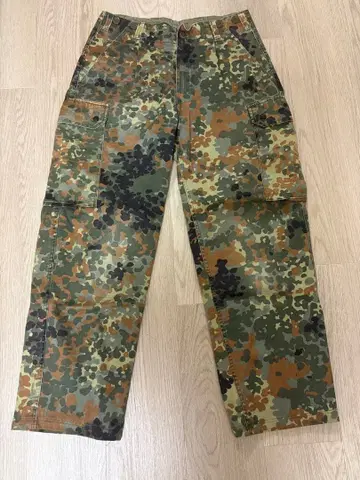 카모플라쥬 카고 팬츠 90s 독일군