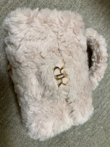 RANDA 2WAY 모노그램 부품 퍼 백 (핑크)