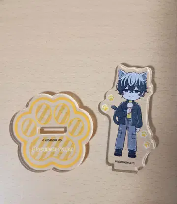 핸드레드 노트 나이트 울 별 먹는 왼손 아크릴 스탠드