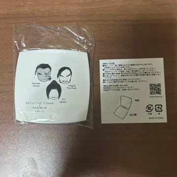 명탐정 코난 나가노현경 컴팩트 거울 andST 콜라보 RAGEBLUE