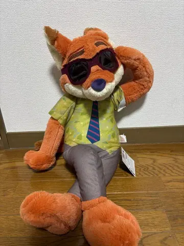 주토피아 닉 와일드 봉제 인형