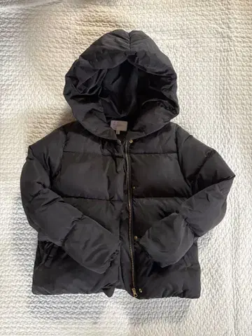 BEAUTY&YOUTH 후드 부착 다운 자켓 S 블랙