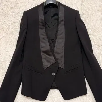 새상품급 닐바렛 숄카라 턱시도 자켓 블랙