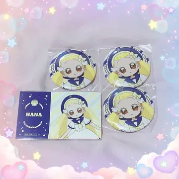 하나짱 캔뱃지 특전 카드 세트 마린