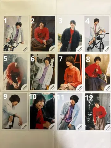 SixTONES [음색] 공식 사진 마츠무라 호쿠토 혼합 총 16장