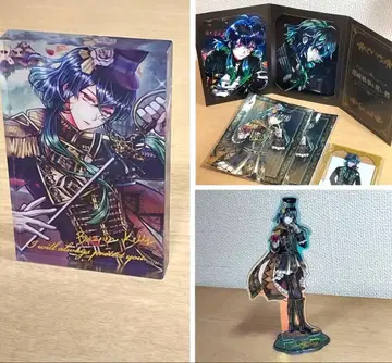 악마 집사와 검은 고양이 바스티안 아크릴 블록 아크릴 스탠드 브로마이드