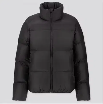새상품급 유니클로 울트라 라이트 다운 볼륨 자켓 블랙 M