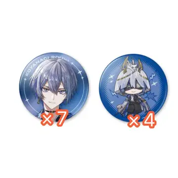 코야나기 로우 Dytica Half Anniversary 캔뱃지 하프아니