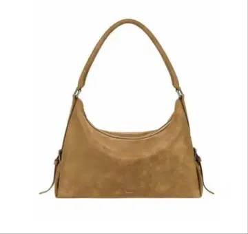 STAND OIL 스웨이드 핸드백 브라운