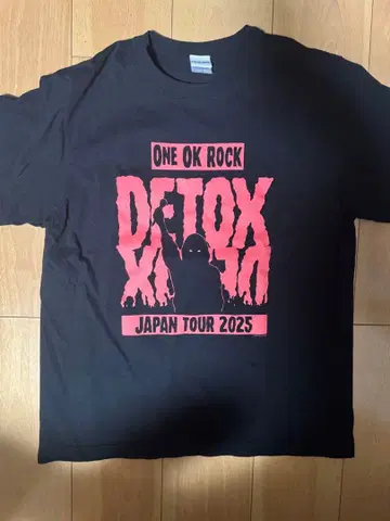 ONE OK ROCK DETOX 2025 셔츠 M 사이즈